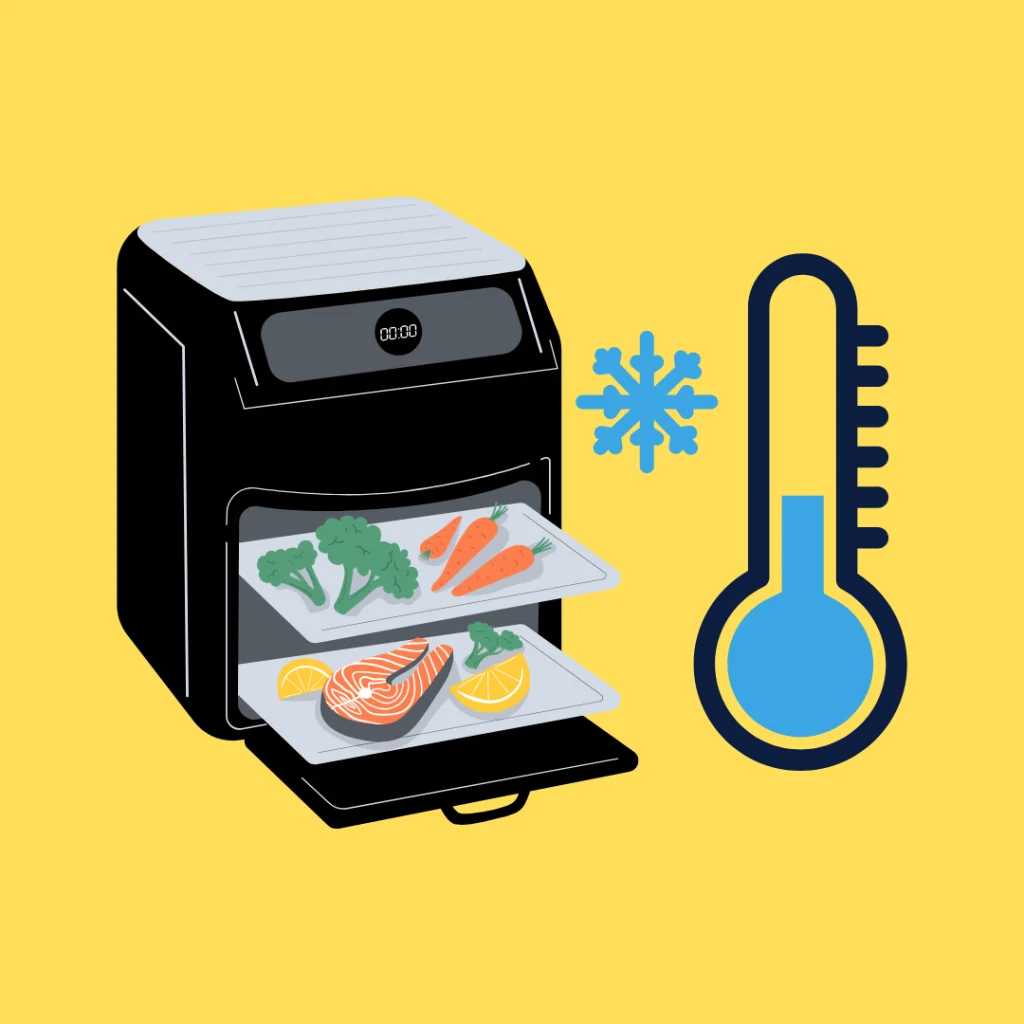 Come scongelare i cibi nella friggitrice ad aria